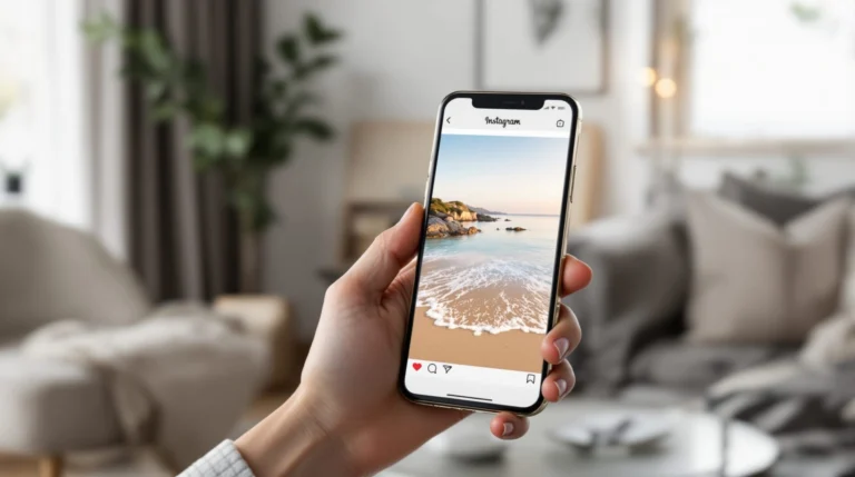 capture d écran publication instagram