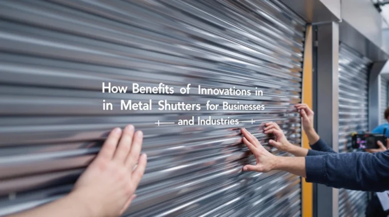 Innovations dans les rideaux métalliques