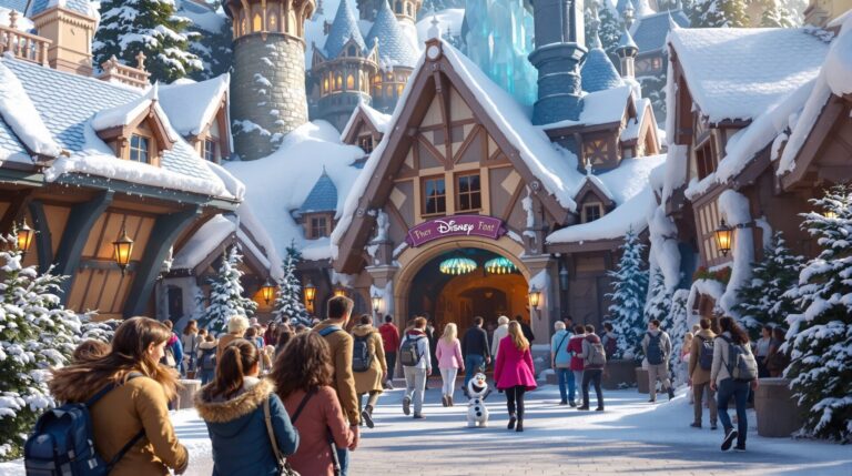 attraction reine des neiges