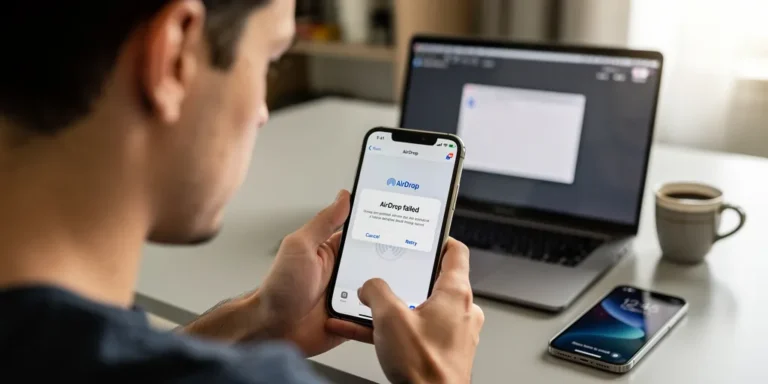 airdrop ne marche pas