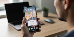 comment faire apparaitre la barre de recherche google