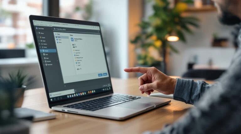 ou se trouve le menu outil