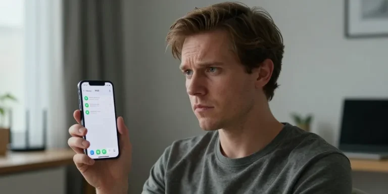 je ne reçois pas les sms iphone