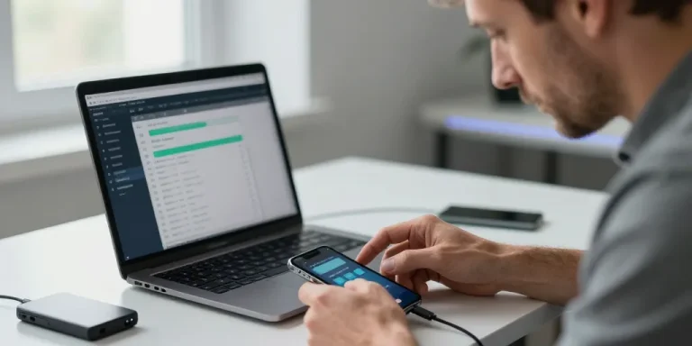 recuperer donnée iphone