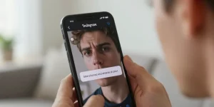 capture d'écran instagram notification