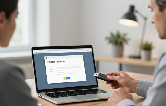 chrome exporter mot de passe