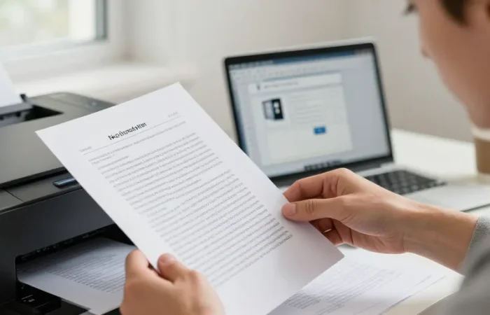 imprimer noir et blanc word