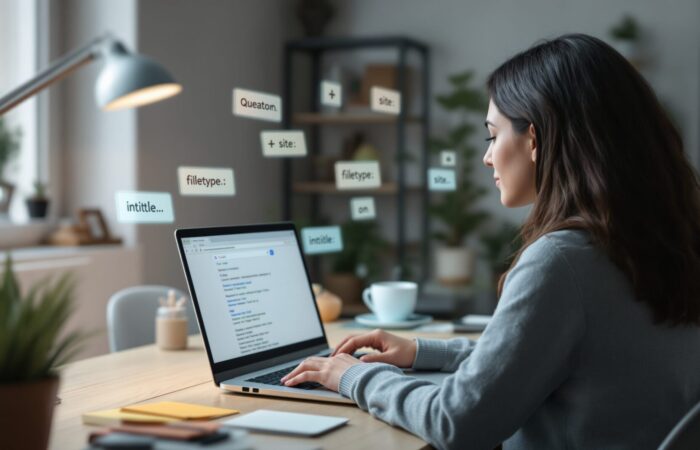 opérateurs de recherche