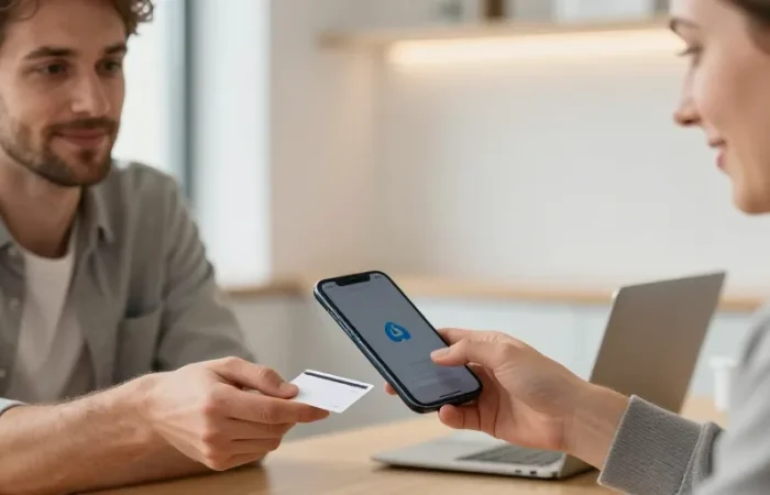 partage contact iphone