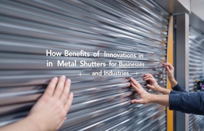 Innovations dans les rideaux métalliques