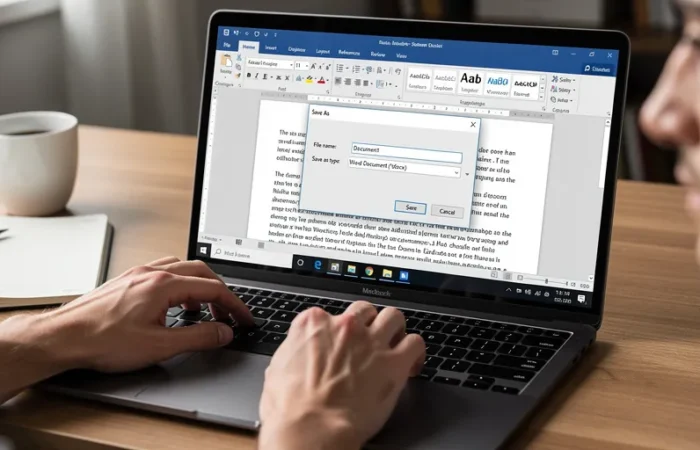 raccourci pour enregistrer sous word