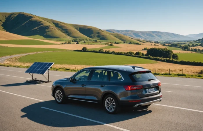 chargeur voiture solaire